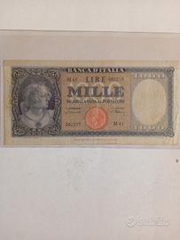 Banconota 1000 lire Italia (Testina)
