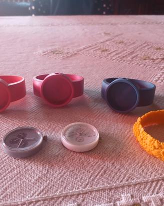 n.2 o'clock + 3 bracciali orologio+ 1 braccialetto