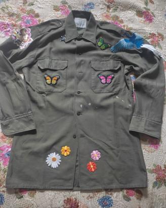 Camicia Militare Vintage Customatizzata
