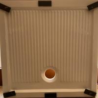 Piatto doccia e colonna doccia