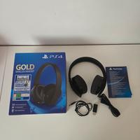 Cuffie Sony Playstation Gold Wireless 7.1 