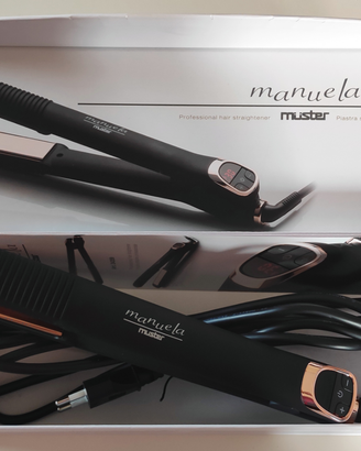 Piastra capelli titanio professionale nuova