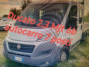 FIAT DUCATO 2.3 MJT DOPPIA CABINA 7 POSTI