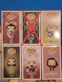 Funko Pop! Demon Slayer/One Piece/Lord of the ring