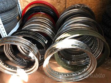 Piste canali cerchi Harley Davidson 15" 16" 19