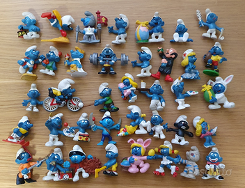 Puffi Schleich vintage lotto