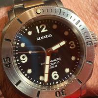 Benarus moray diver 1000mt 40mm automatico