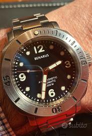 Benarus moray diver 1000mt 40mm automatico