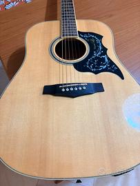 Chitarra acustica Ibanez elettrificata