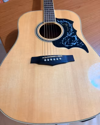 Chitarra acustica Ibanez elettrificata