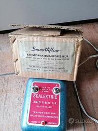 Vecchio trasformatore per trenini piste vintage sm