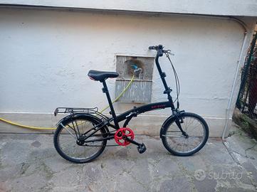 bici pieghevole xterre monomarcia come muova
