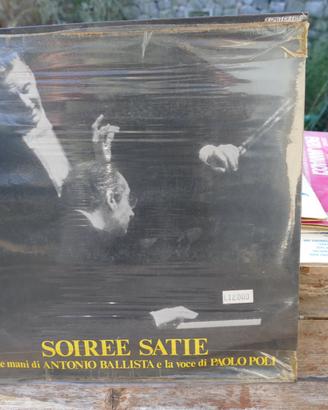 Soirée Satie – Antonio Ballista & Paolo Poli – LP