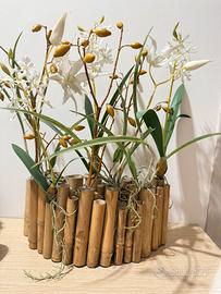 Complemento in legno bambu