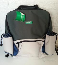 Zaino Benetton picnic campeggio Nuovo