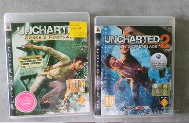 Uncharted Drake’s Fortune & 2 Among Thieves ps3