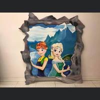 Dipinto a mano su legno