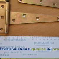 Cerniera in acciaio zincato 180x80 mm