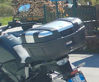 bauletto GIVI trekker l52 più piastra givi