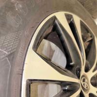 4 gomme Goodyear Eagle F1 con cerchi in lega