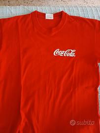 maglietta  t-shirt coca cola taglia L