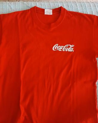 maglietta  t-shirt coca cola taglia L