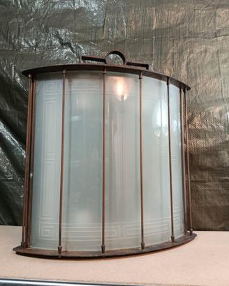 Grande lampada FONTANAARTE anni 50' mis 50X50CM