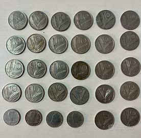 Lotto di monete da collezione