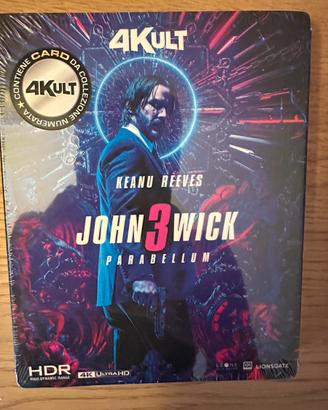 John Wick 3 Parabellum UHD 4kult + card numerata