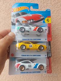 hotwheels Tris Ferrari 365 Gtb4 Competizione 