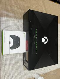 Xbox one X Project Scorpio 2 joypad + 5 giochi