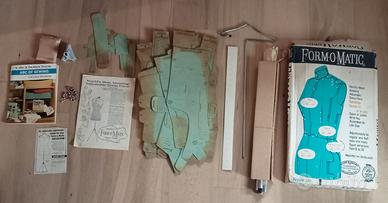 Modello aggiustabile da sartoria anni '60 inglese