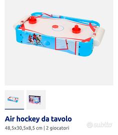 Air hockey da tavolo gioco
