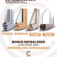 PROMO INFISSI LEGNO ALLUMINIO -10%