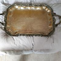 VINTAGE VASSOIO ARGENTATO