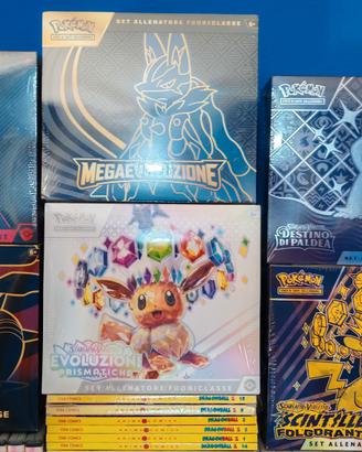 Pokemon lotto 6 ETB ita sealed