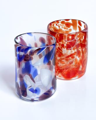 Bicchieri in vetro di Murano