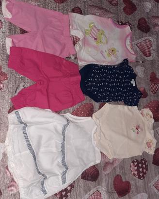 Abbigliamento per neonata t. 0-1 mesi 
