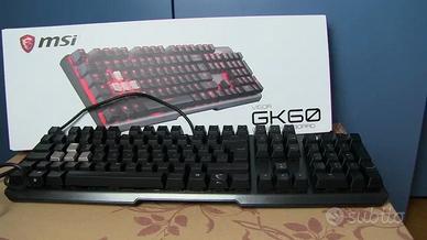 Tastiera Gaming MSI Vigor GK60 RGB
