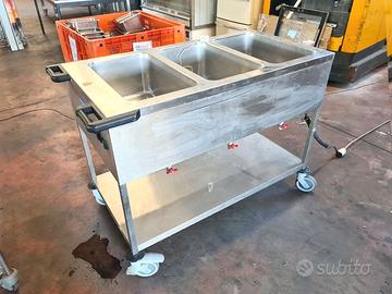 carrello termico Hupfer bagnomaria mai usato