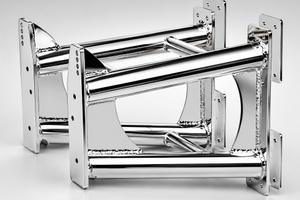 Supporto motore Bracket in acciaio inox 316L
