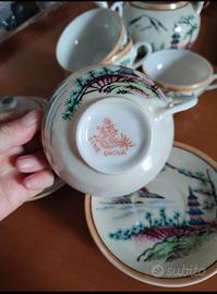 Servizio da the porcellana cinese