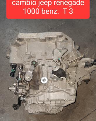 cambio jepp renegade 1000 benzina 2020