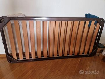 N. 2 RETI A DOGHE COME NUOVE + N. 2 MATERASSI LANA