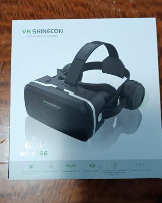 Visore VR Shinecon con cuffie incluse