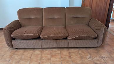 divano letto una piazza compreso materasso