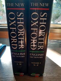 DIZIONARIO INGLESE THE NEW SHORTER OXFORD
