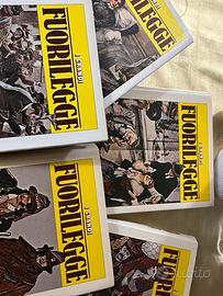 I grandi fuorilegge, Collana 5 volumi