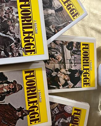 I grandi fuorilegge, Collana 5 volumi