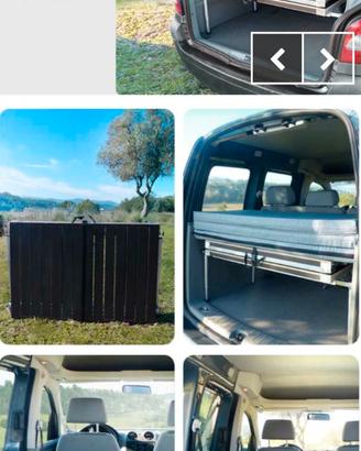 Kit Camperizzazione Peugeot Rifter e similari 